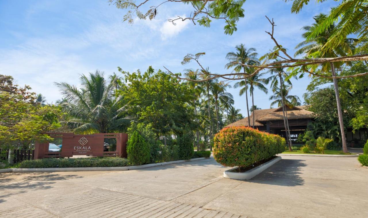 Eskala Hotels And Resorts Ngwesaung Exterior foto