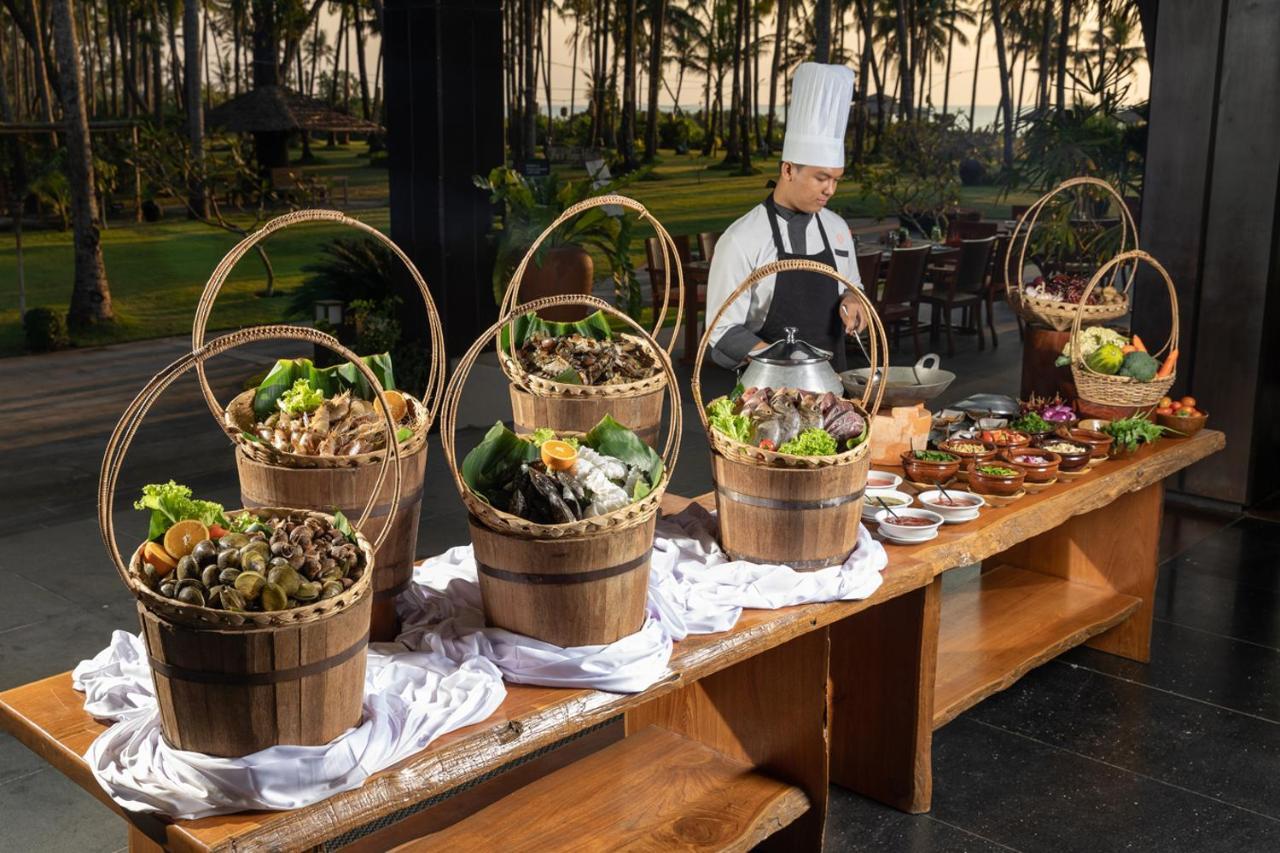 Eskala Hotels And Resorts Ngwesaung Exterior foto